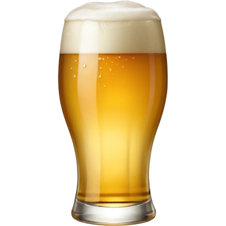 Bière heineken dans un verre  emoji