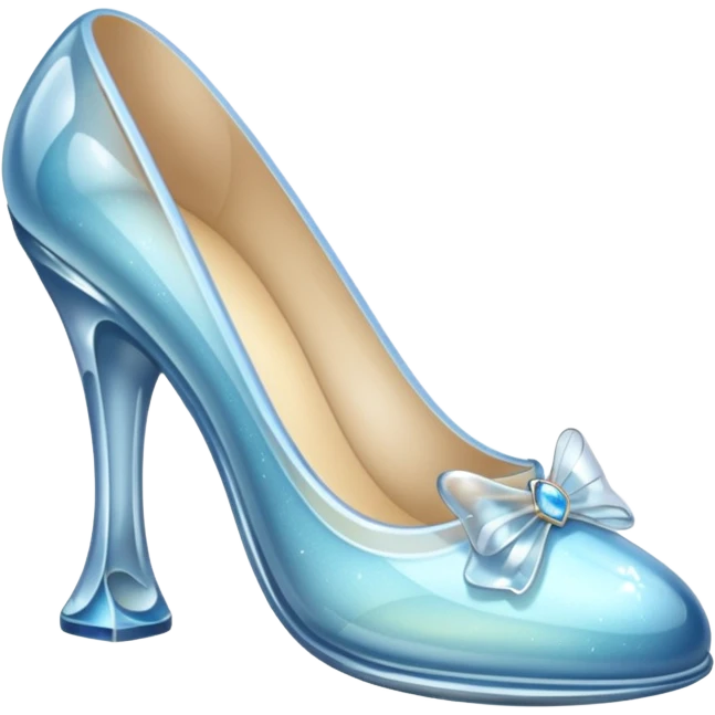 Glass shoe emoji