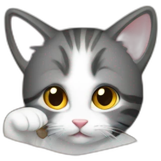 kitty eats box emoji