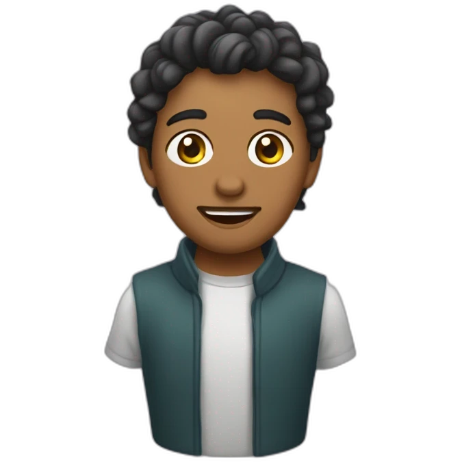 carinha de apaixonado emoji