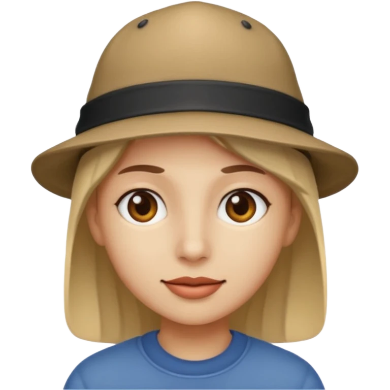 La hat emoji