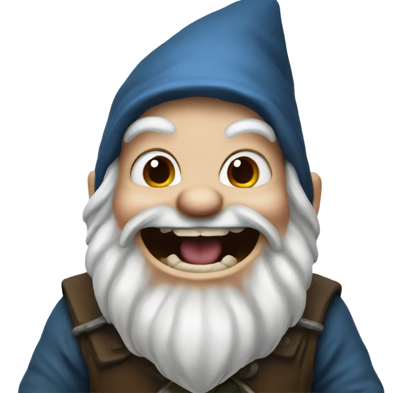 Gnome with fangs emoji