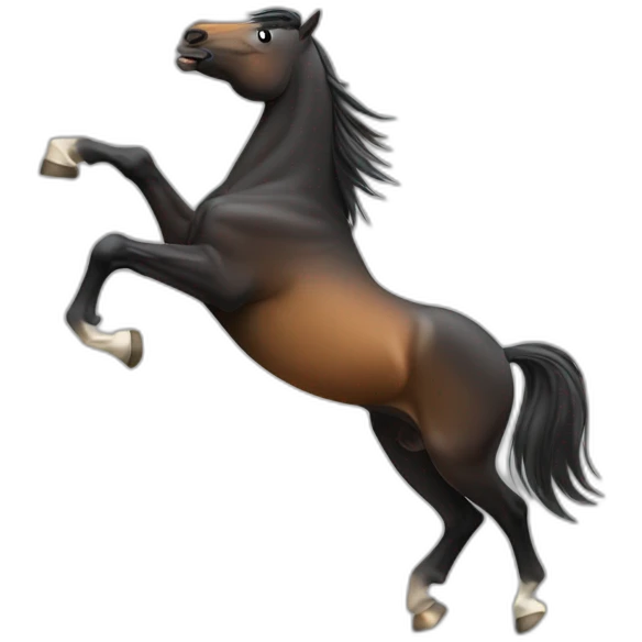 horse disco dancing emoji