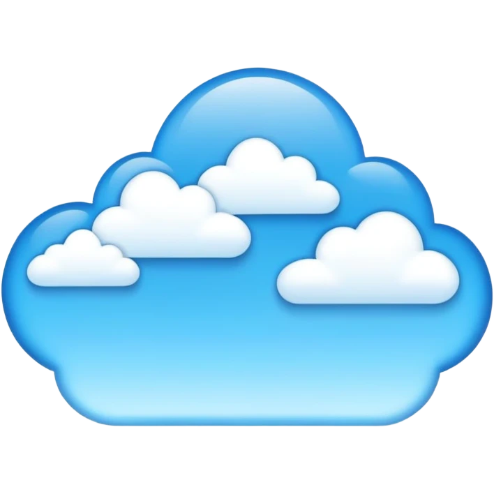 Skyblue emoji