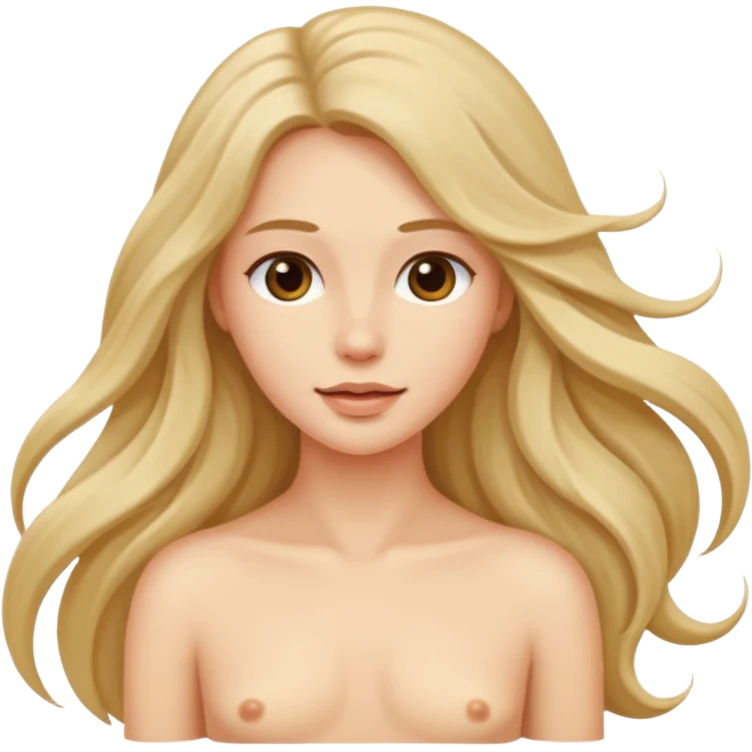 Naked woman emoji