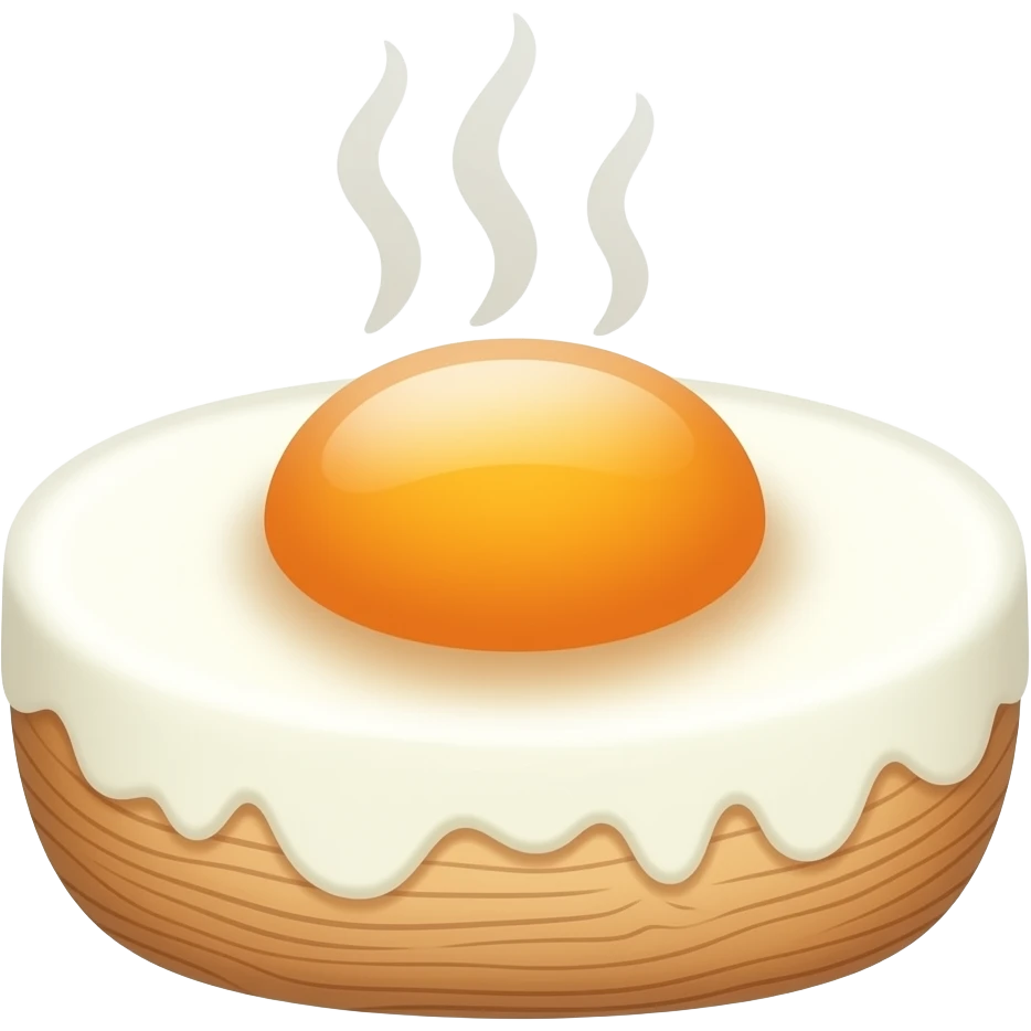 Steam egg emoji