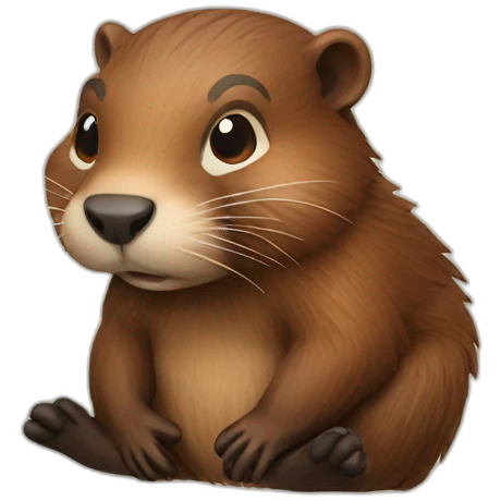 Beaver emoji