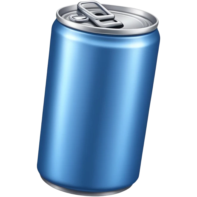 blue can emoji
