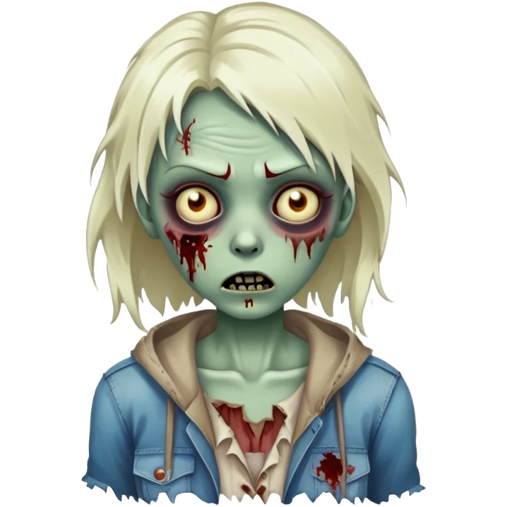 zombie girl emoji
