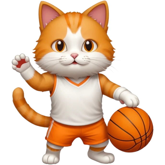 Cat Basketball emoji