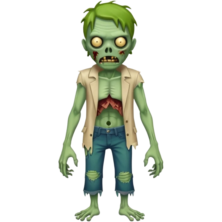 green zombie  emoji