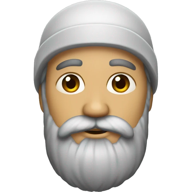 Homme noir barbu emoji