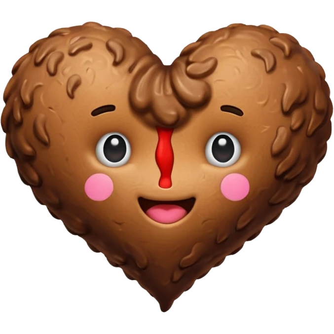 poop heart emoji