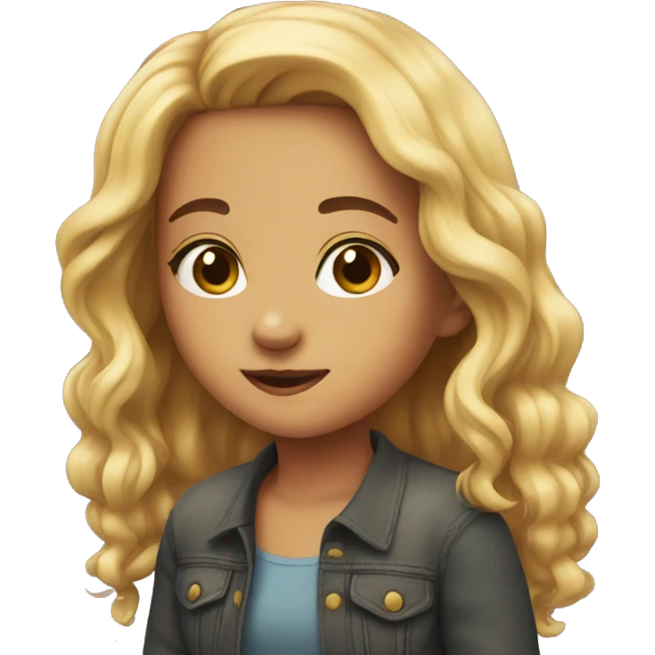 cute girl emoji