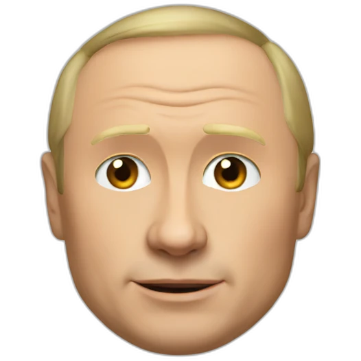 Putin on bear emoji