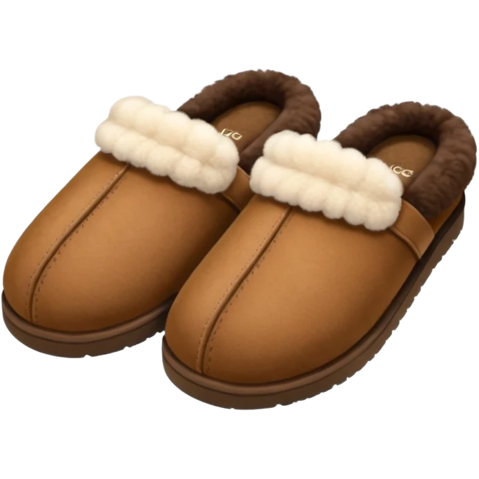 2 UGG slippers emoji