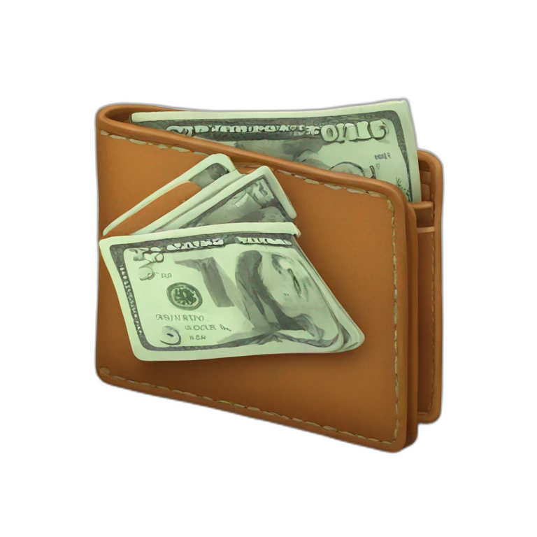 EMPTY WALLET NO MONEY emoji