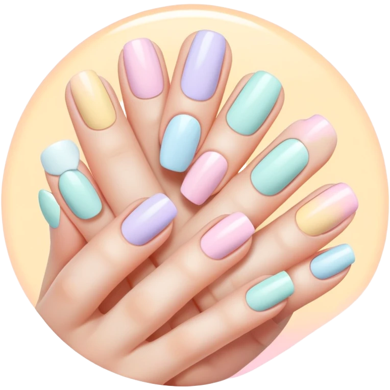 cute nails  emoji