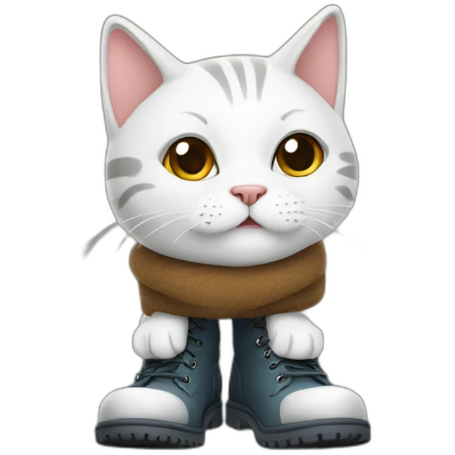cat with boots emoji