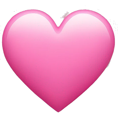 pink heart  emoji