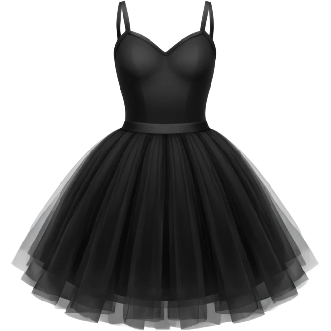 cinematic-realistic-black-tutu,-layers-of-fine,-soft-tulle-forming-a-voluminous-and-airy-skirt,-delicate-folds-catching-the-light,-slightly-frayed-edges-adding-authenticity,-glowing-softly-with-a-warm-and-ethereal-elegance emoji