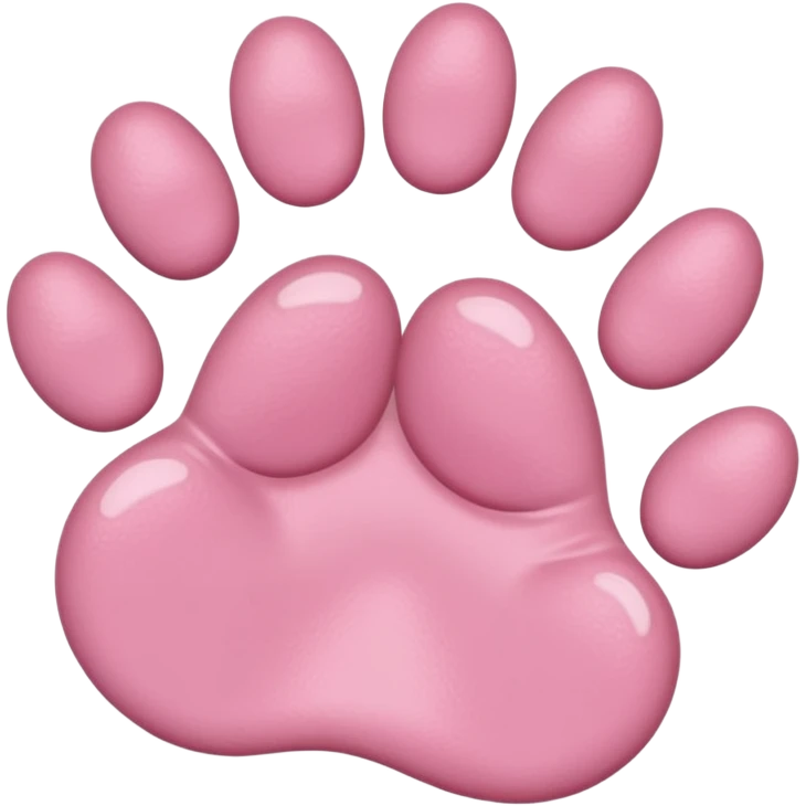 Cat paw with six toes emoji