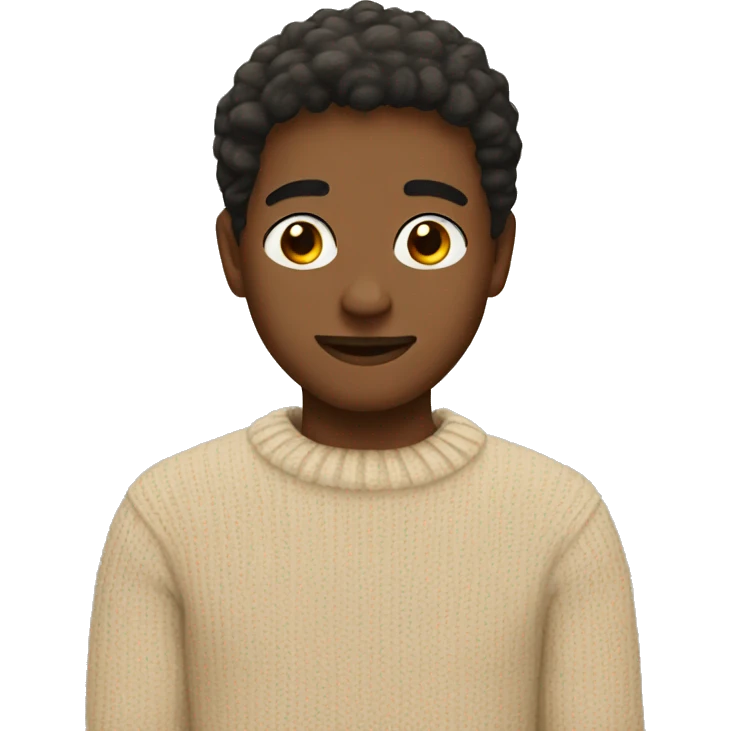 Beige sweater  emoji