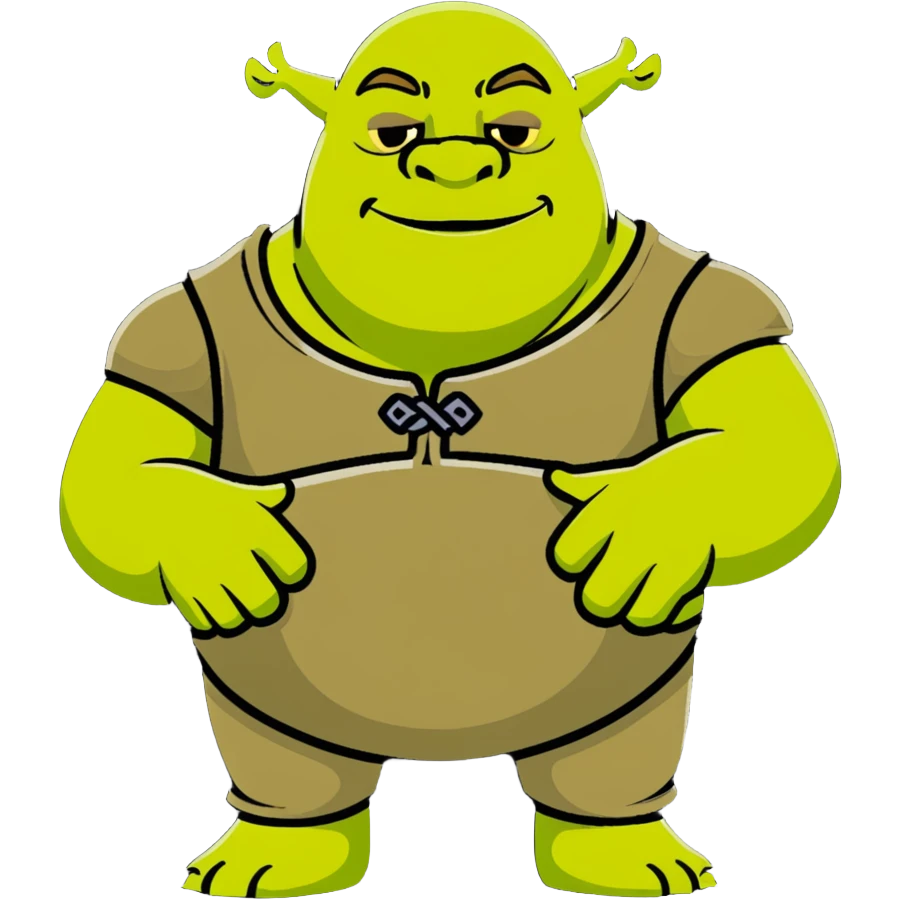 Shrek ogre emoji
