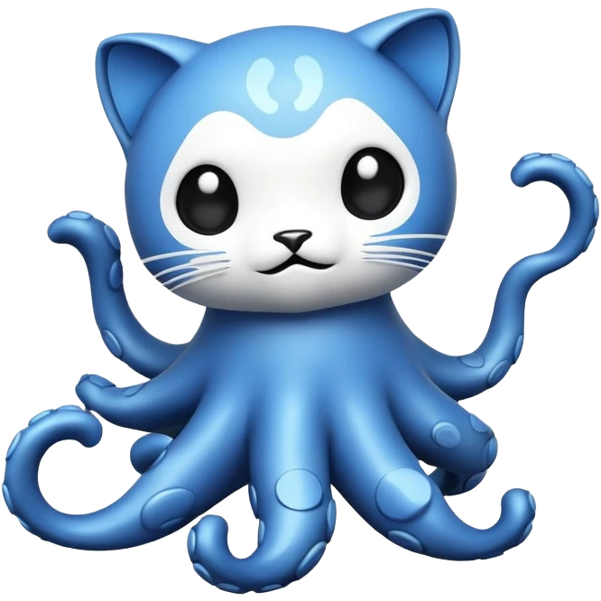GitHub octocat with dynamic pose emoji