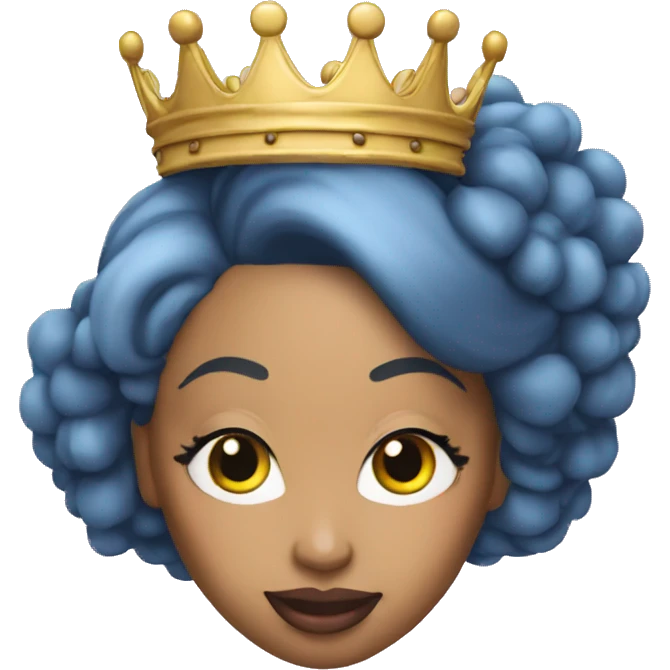 Nicki Minaj being the queen of rap emoji