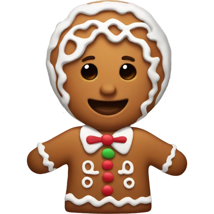 Gingerbread emoji
