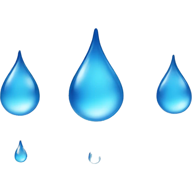 3 water drops 3 water drops3 water drops emoji