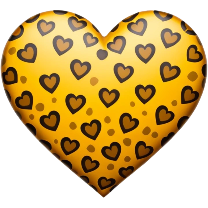 قلب پلنگی emoji