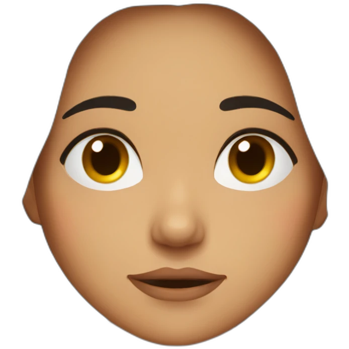 Tired brune girl emoji