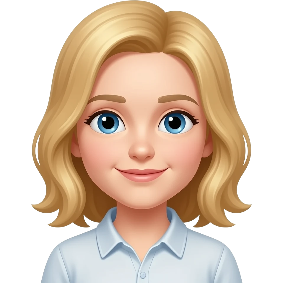 Joven rubio emoji