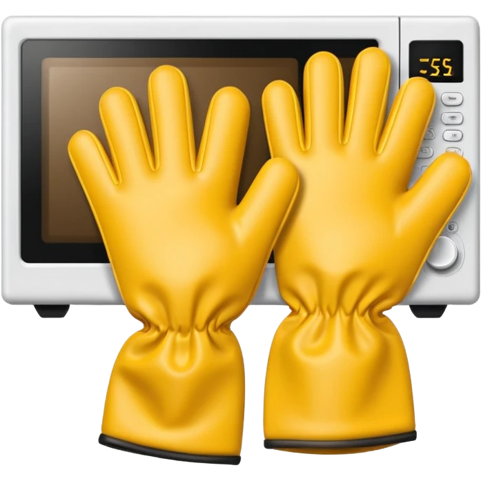 MICROWAVE GLOVES emoji