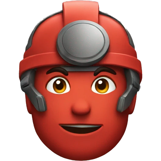 red gear emoji