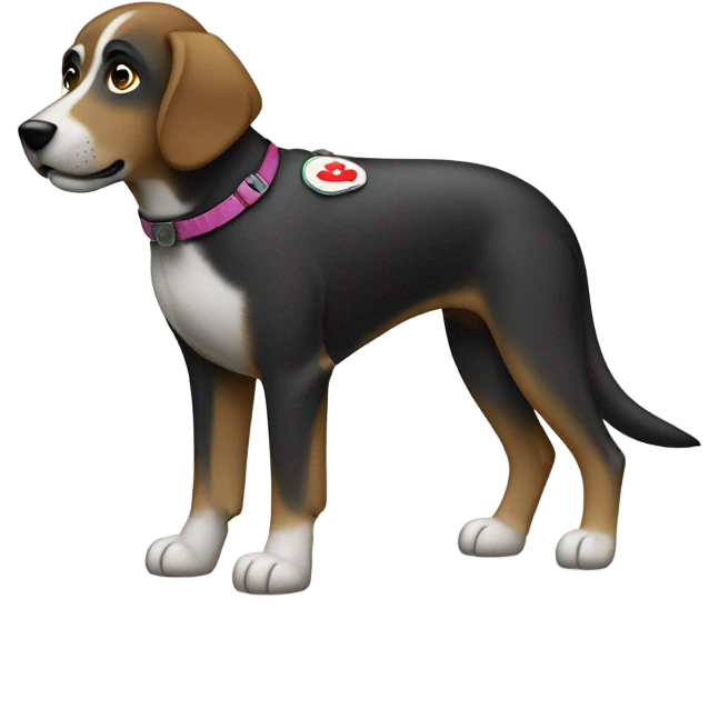 Service dog  emoji