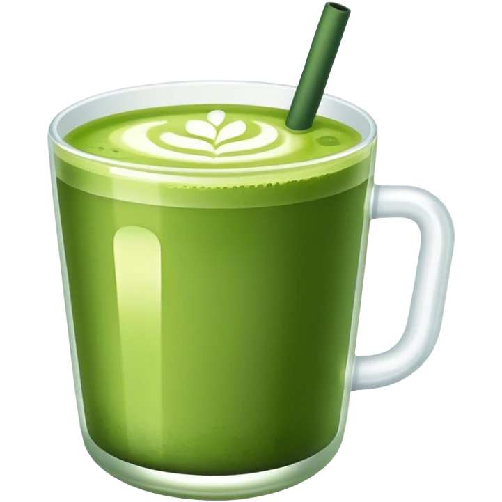 Matcha drink  emoji