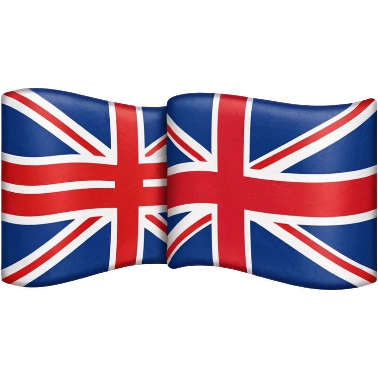 American and British flags merged in a creative way, modern interpretation, bold colors emoji