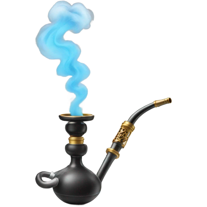 Hookah and smoke emoji