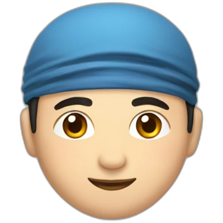 handsome uyghur guy emoji