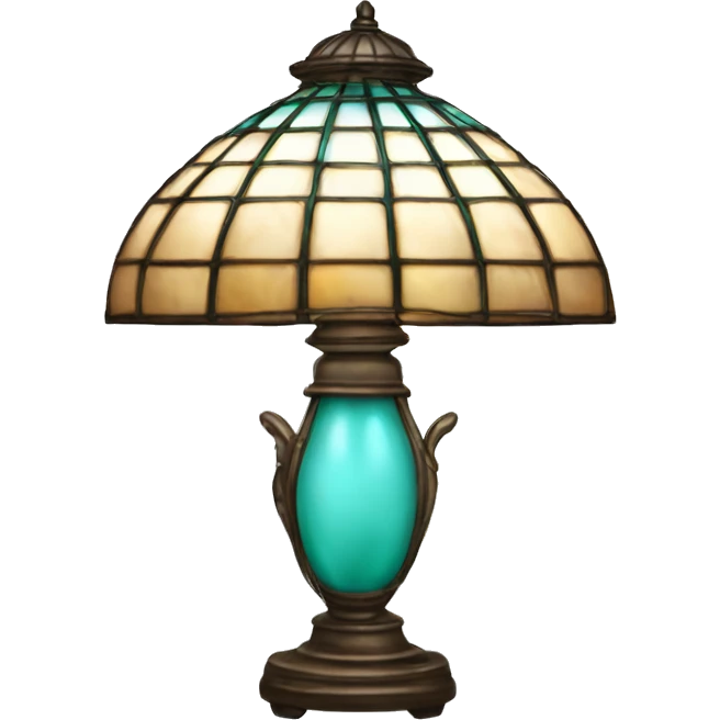Tiffany lamp emoji