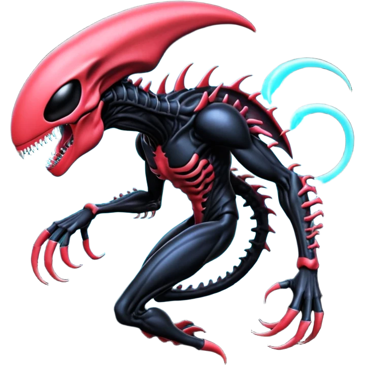 Venom-Xenomorph-Darkrai-Genesect-fusion  emoji