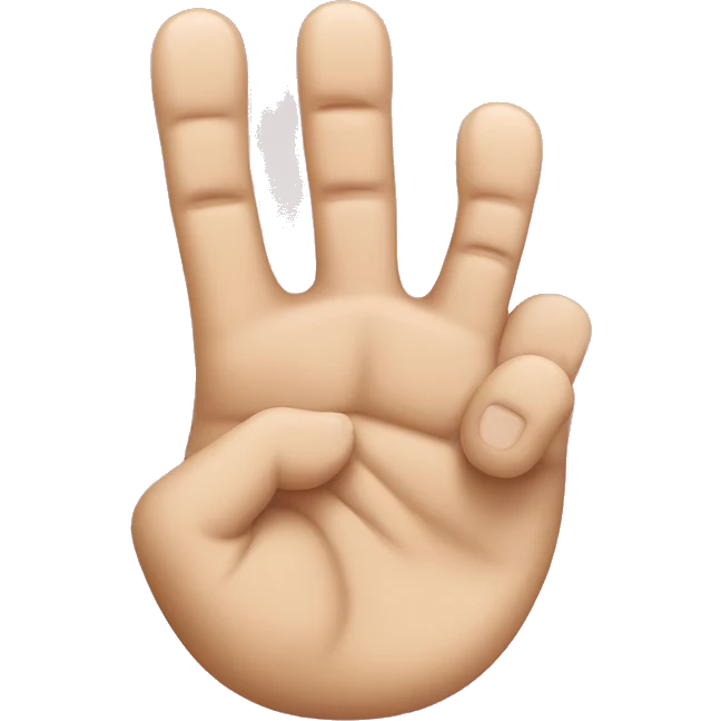 similar to crossed fingers bit with toes instead emoji
