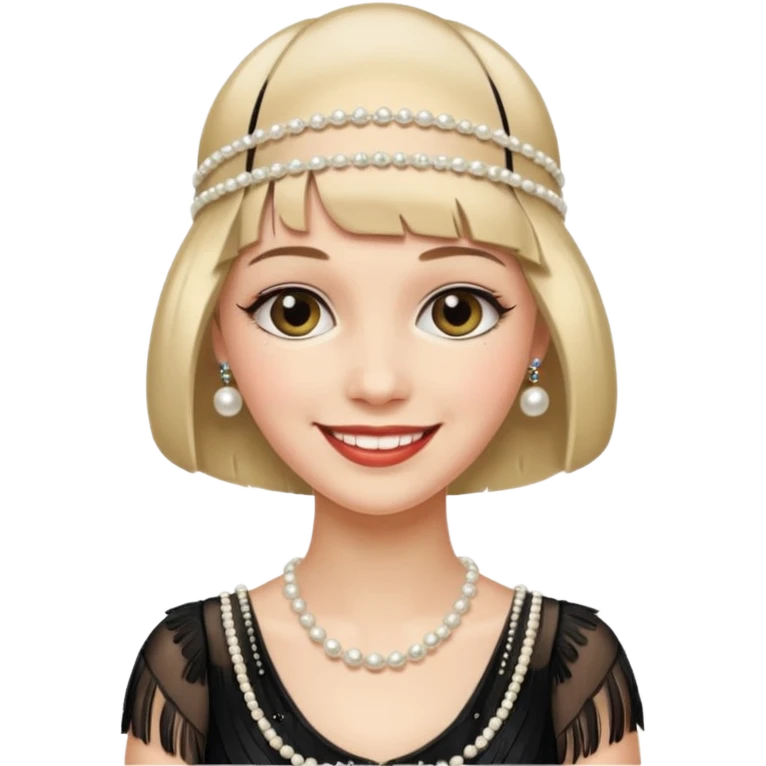 gatsby woman emoji