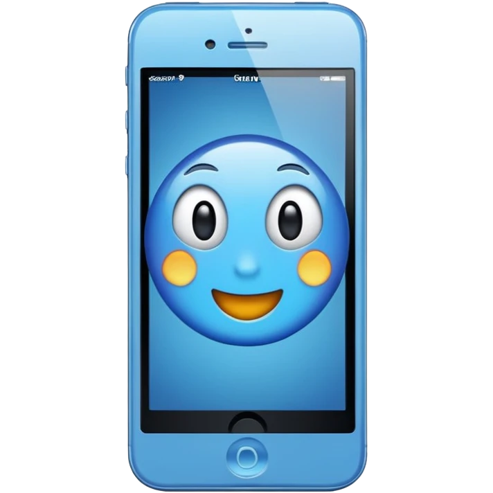 iphone 16 blue emoji