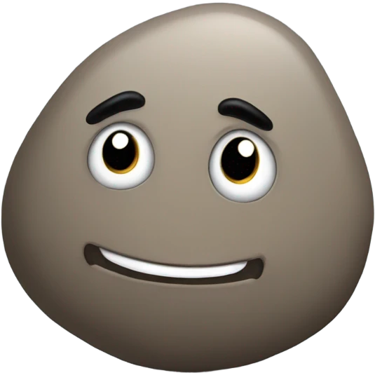 pet rock emoji