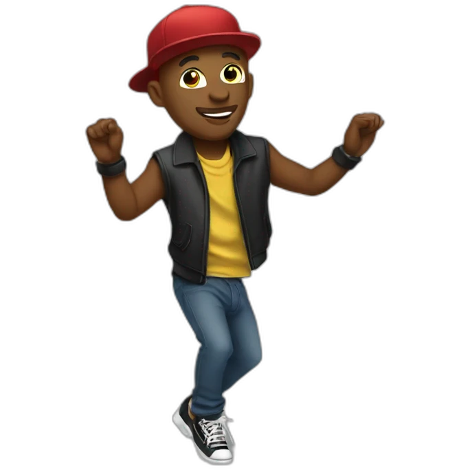 dancing rappers emoji