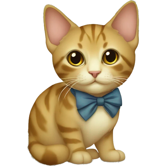 style dans un cadre art-nouveau complet qui fait le tour d'un chat mignon tour du chatrès travaillé emoji